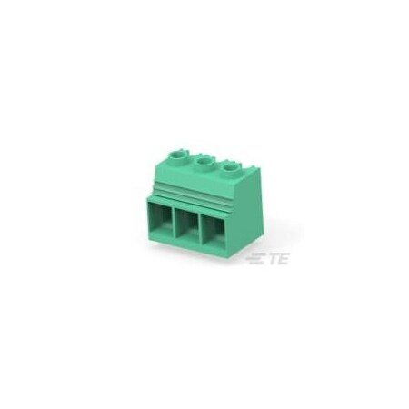 Te Connectivity Power Connector 15.0mm Green 3 posn 1986242-3
